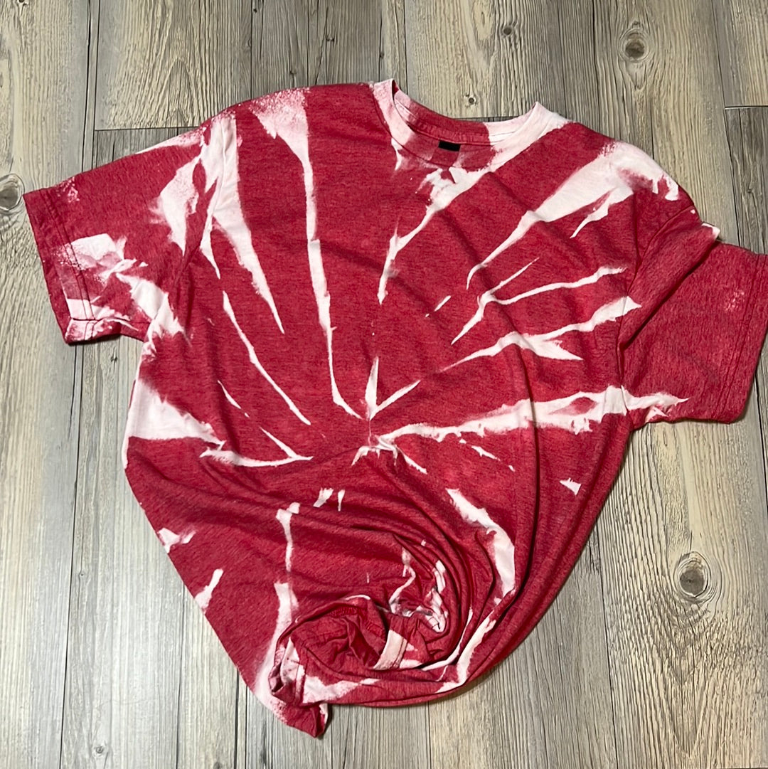 Bleached blank tee